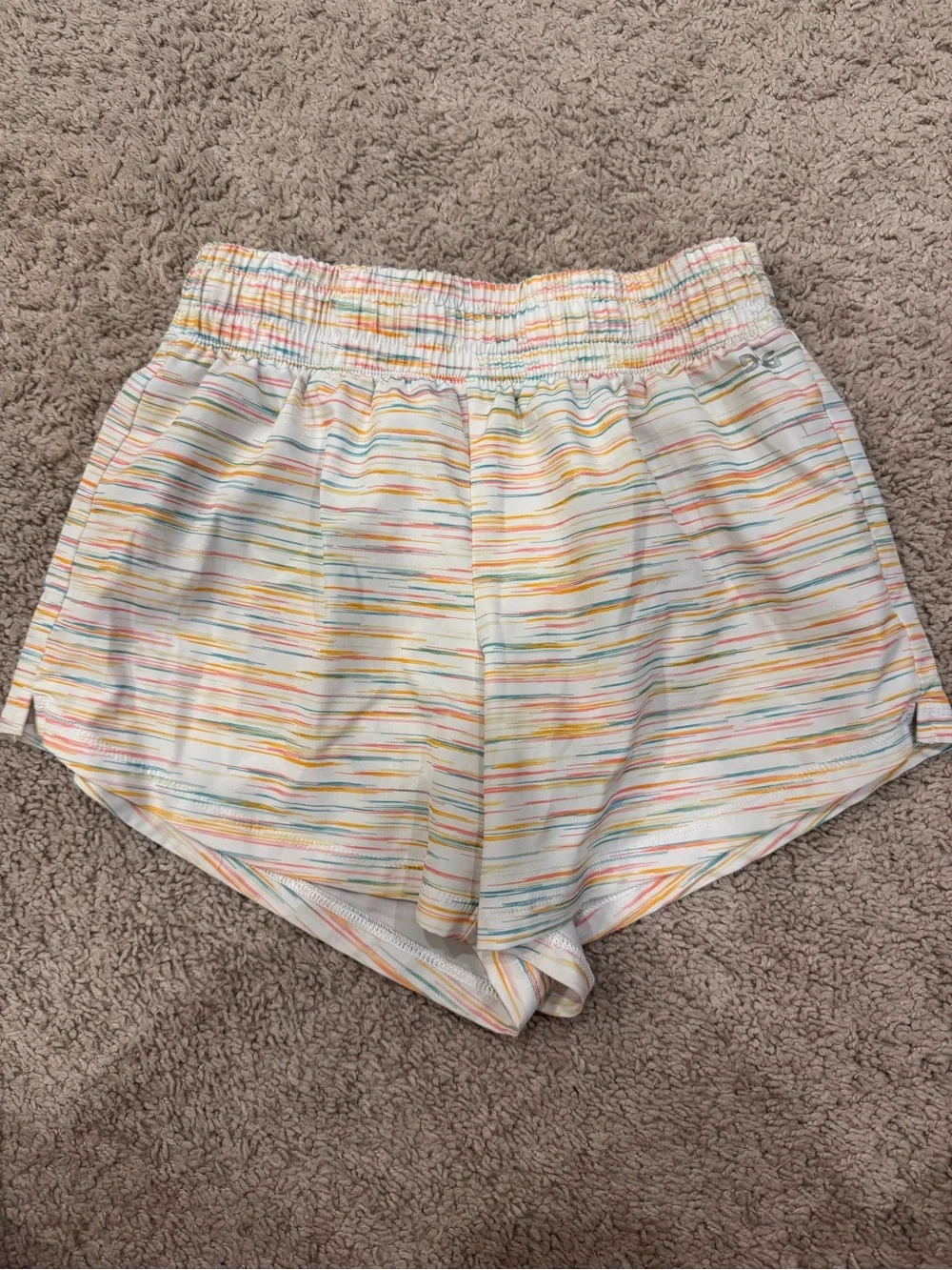 DSG Girls Light Multi-Striped Shorts